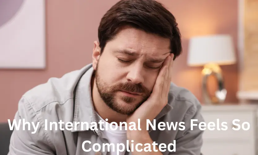 Why International News Feels So Complicated