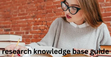 research knowledge base guide